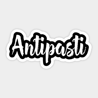 Antipasti e Piatto Forte Sticker